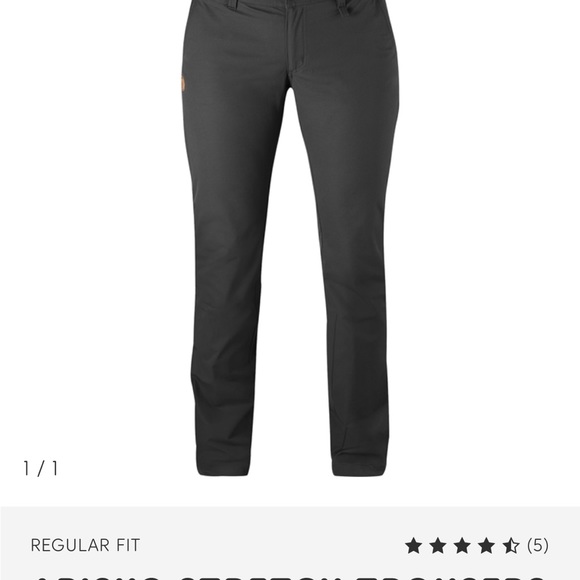 NWT Fjallraven Abisko Trekking Trousers - Picture 2 of 2